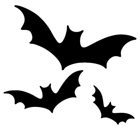 Bat Stencils Free Printable